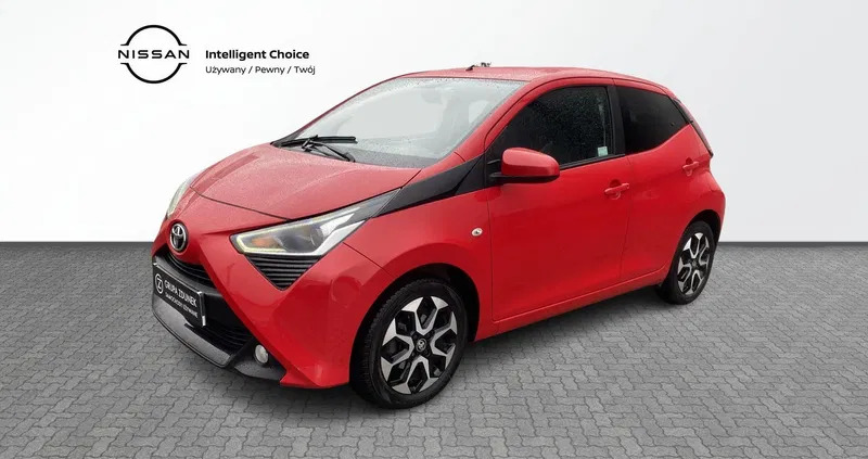 pomorskie Toyota Aygo cena 45900 przebieg: 72000, rok produkcji 2019 z Bychawa